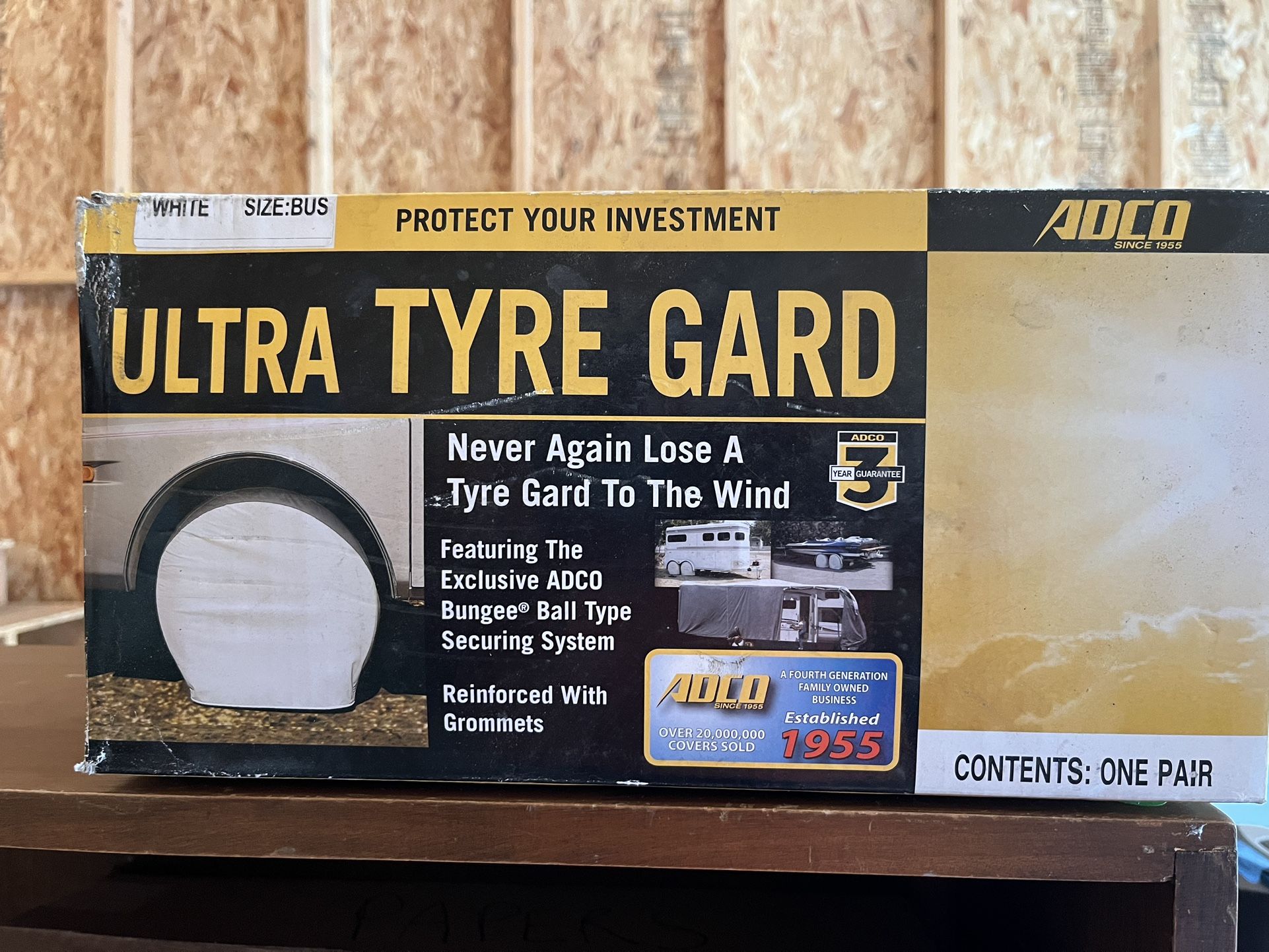 RV ADCO ultra Tyre gard Two Pair
