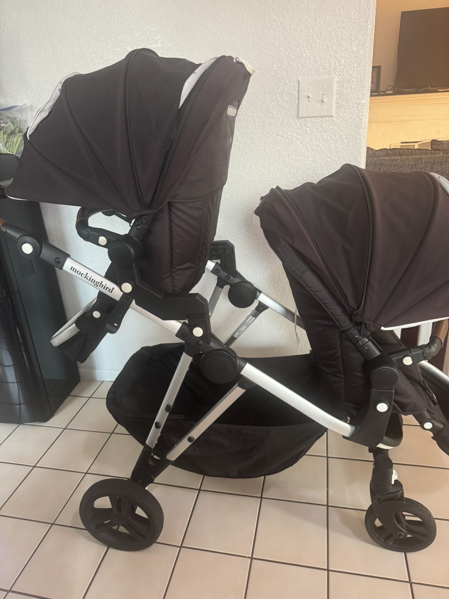 mockingbird Double Stroller