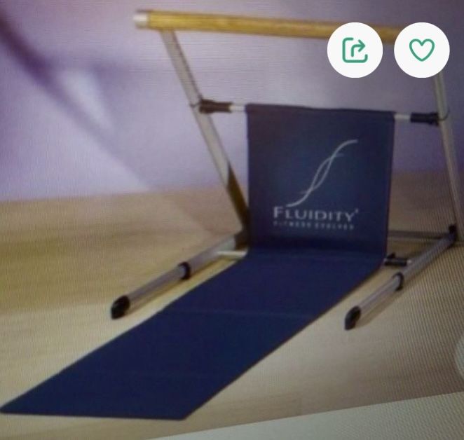 Fluidity Barre Exerciser Fitness Bar Pilates Yoga Workout Dance Stretching Ballet