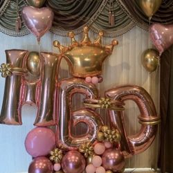Balloon Boquet Arrangment 
