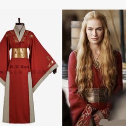 Game Of Thrones Queen Cersei Halloween Costume Size L
