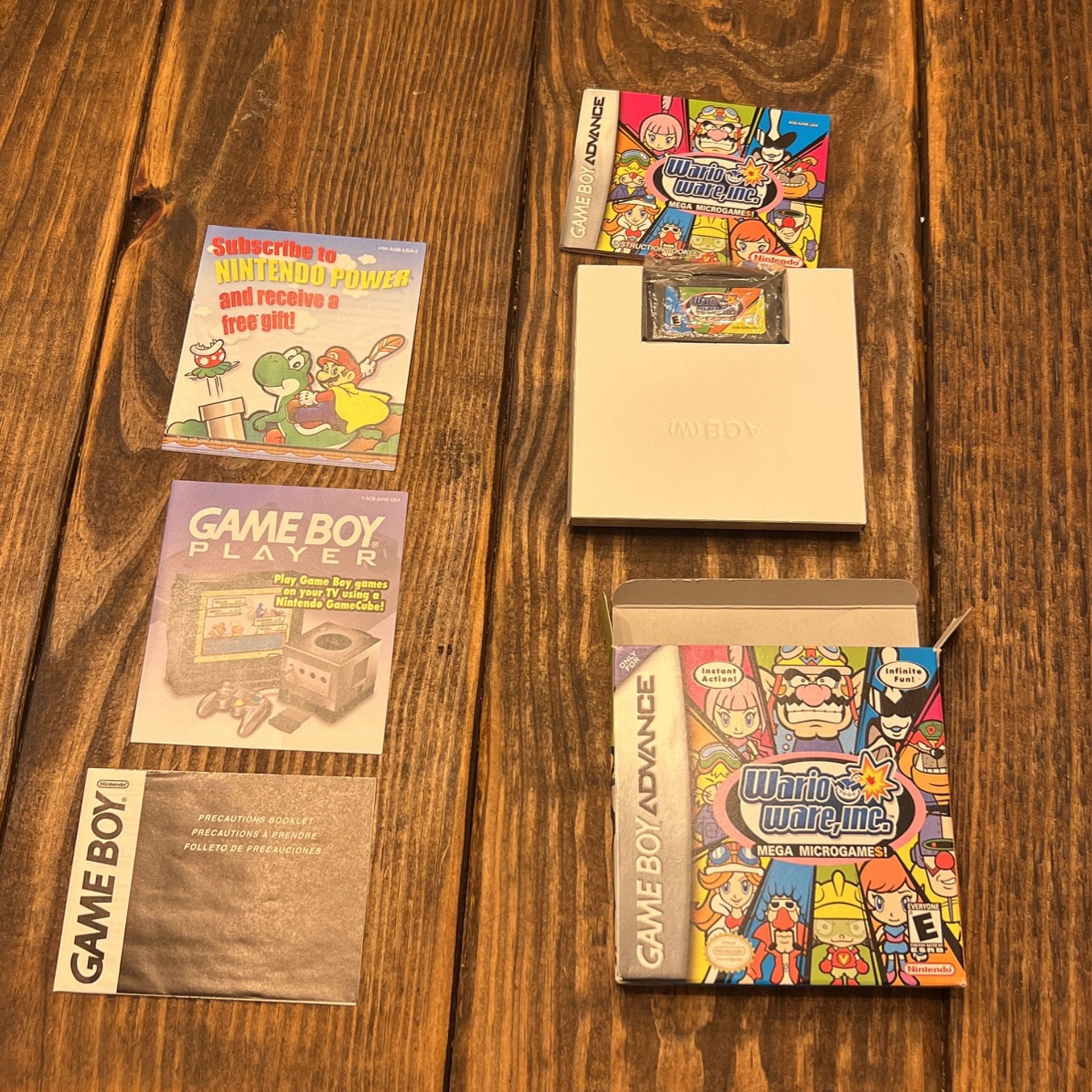 Wario Ware Inc Gameboy Cib