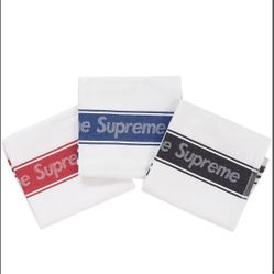 Supreme Dish Towels SS19 (Set Of 3) New