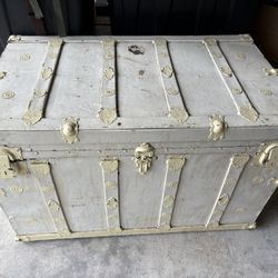 Vintage Large White Chest