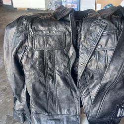 Recent Graduates 🎓 Special Offer! Men's Western Tucker Black Real Leather Jacket 