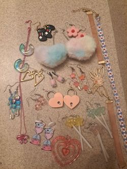 Cute Pastel Style Jewlery lot