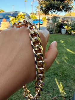 Dog gold chain