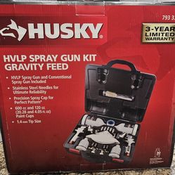 Husky Paint Spray Gun Kit