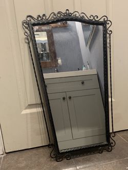 Decorative Metal Mirror