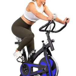 XtremepowerUS Exercise Bike 22lb Flywheel Stationary Workout Machine
