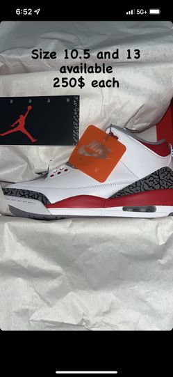Retro 3 Fire Red