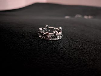 Chrome Hearts Double Cross Ring