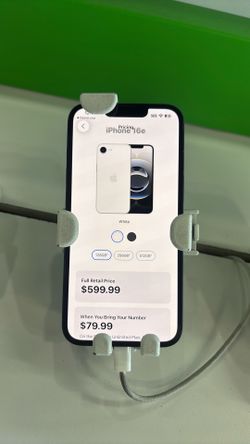 iPhone 16e take it for only $79.99when you switch your number over to cricket today!!!!