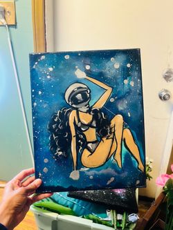 Original Canvas Art by Eanaj Janae — $85 each