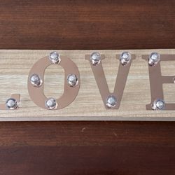 “Love” Light Up Sign