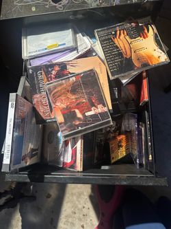 Mixed Lot of CDs and DVDs vintage music and movies