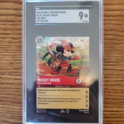 Lorcana 2022 D23 Mickey Mouse - Brave Little Tailor, SGC 9