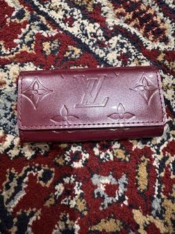 Authentic LV Purple Vernis 4 Rings Key Holder