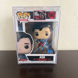 Evil Dead Ash Funko Pop Sign By Bruce Campbell 