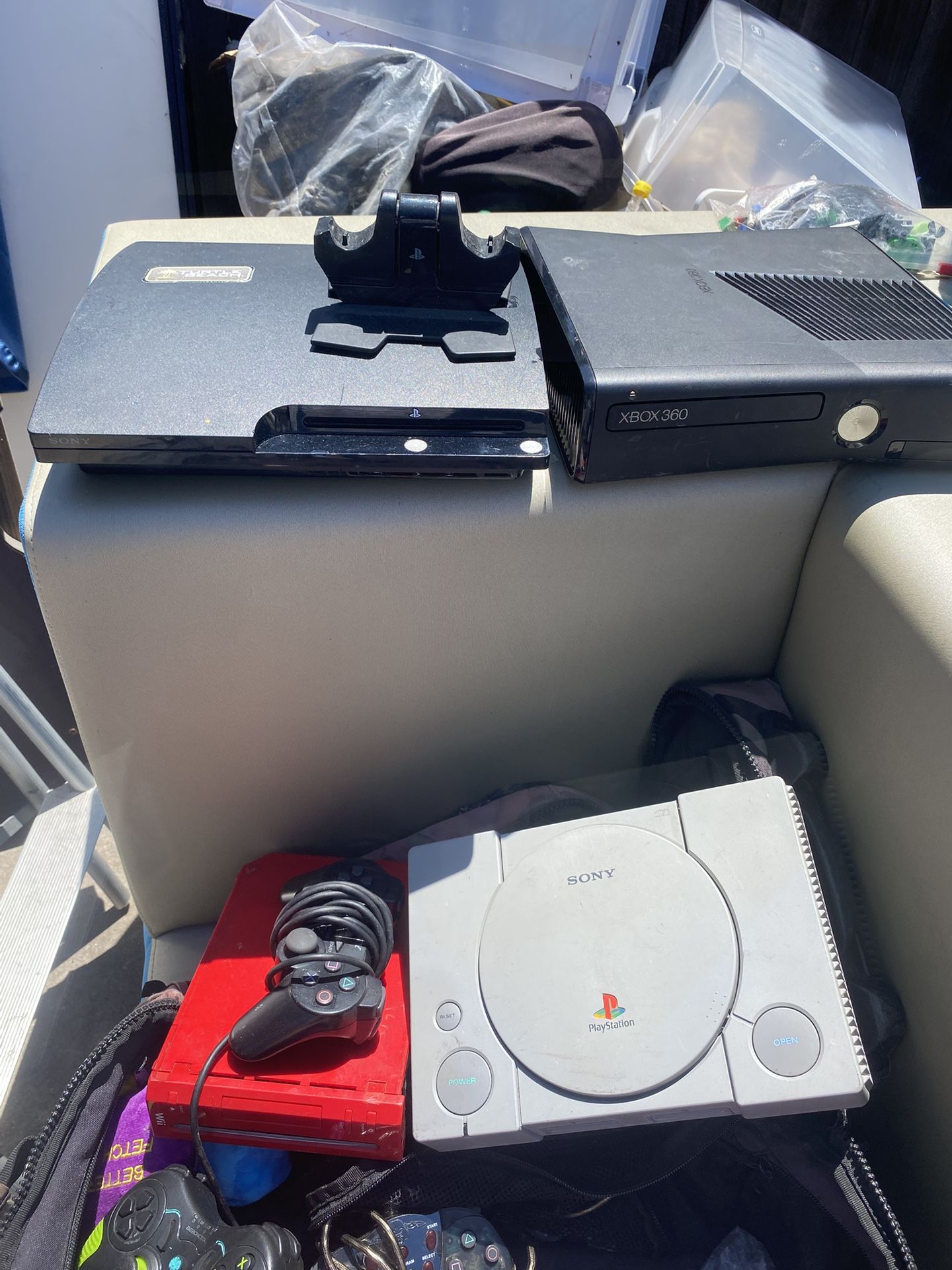 Game Consuls (Wii, PS1, XBOX 360, & PS3