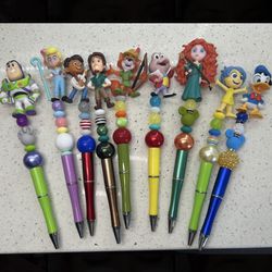 Disney beaded pens