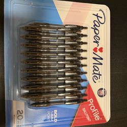 new paper mate profile ballpoint bold 1.4 MM point 20 pens
