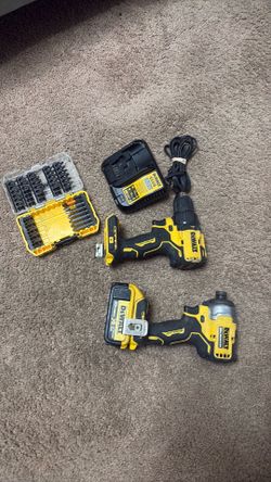 Dewalt atomic series drill and impact