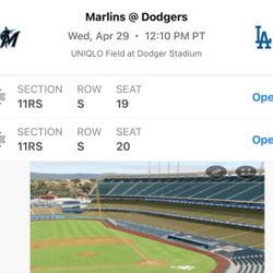 Dodgers Game 4/29/26