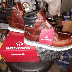 WOLVERINE  TRADE WEDGE WORK BOOTS NEW!! 