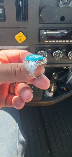 Navajo sterling silver ring