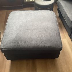 Black Ottoman 