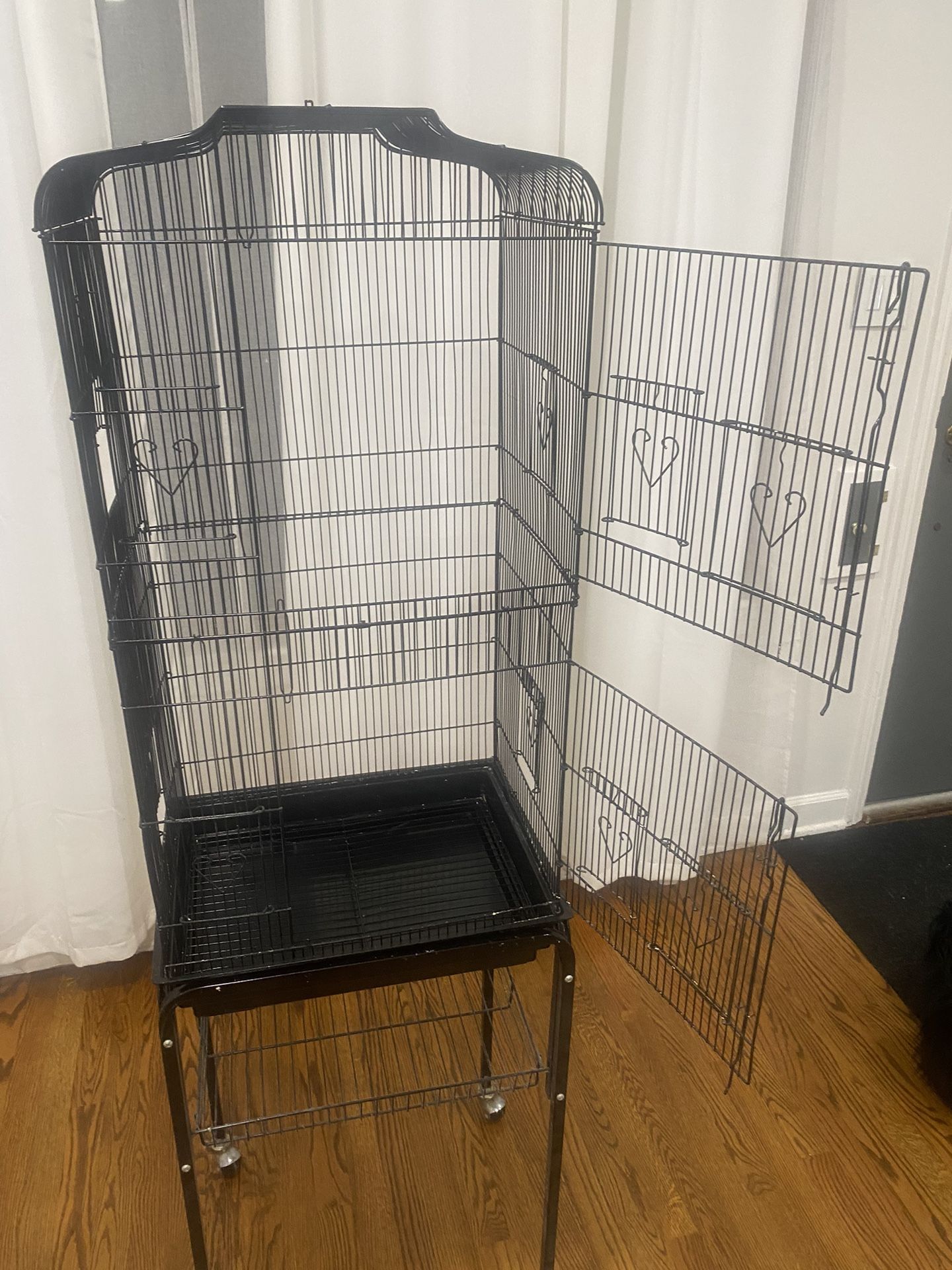 Tall Medium Sized Bird Cage