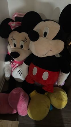 Big Minnie and Mickey (vintage)