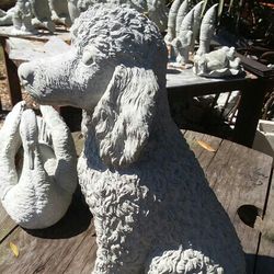 Handcrafted, Real Concrete Statues