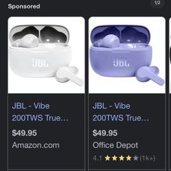 JBL - Vibe 200TWS True wireless