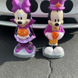 Halloween Minnie and Mickey
