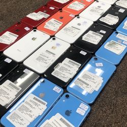 Apple iPhone XR Unlocked 64GB Unlocked $350 128GB Unlocked $380 In Sales Schaefer Phone Repair
