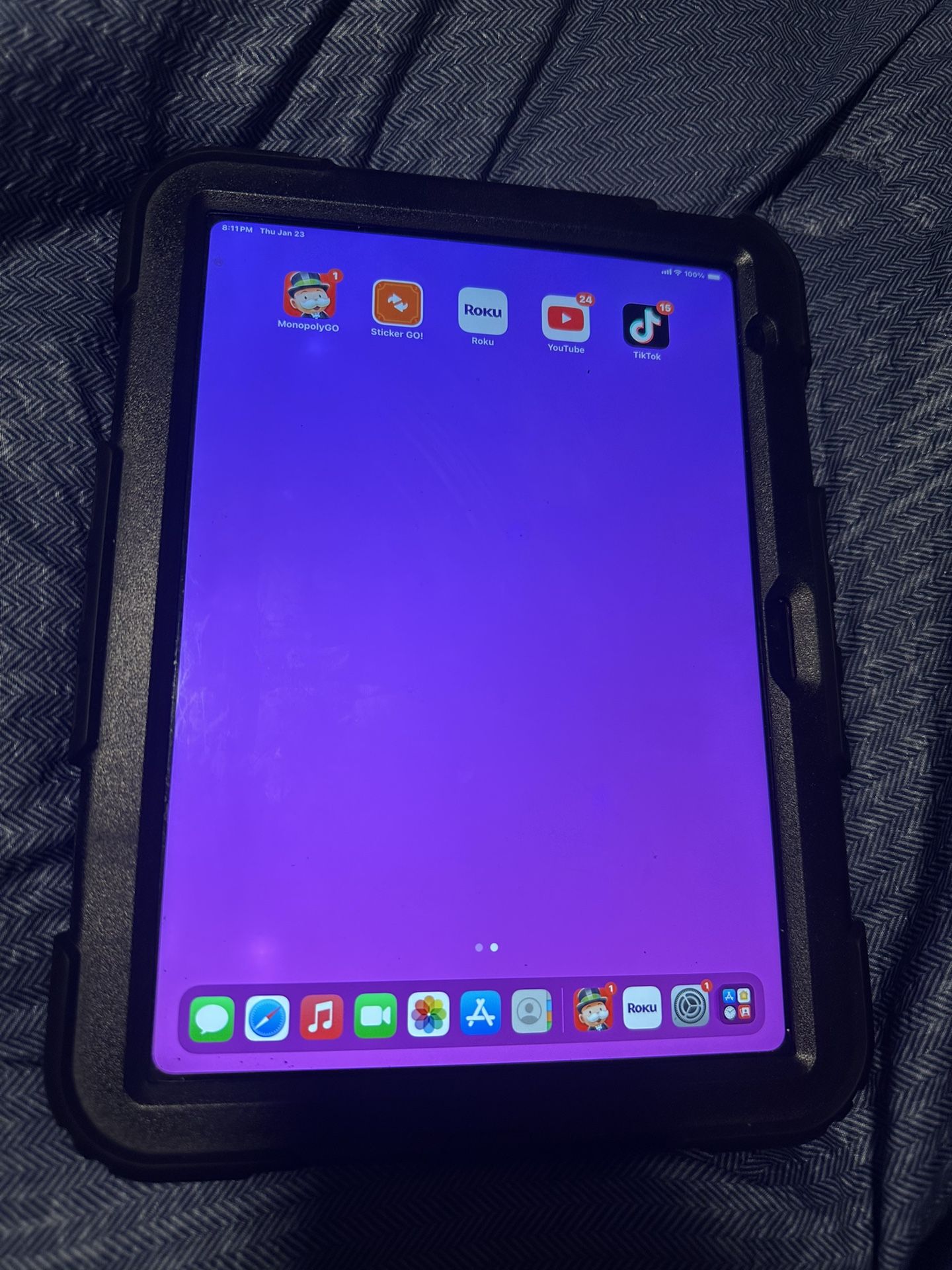 iPad With TIK TOK