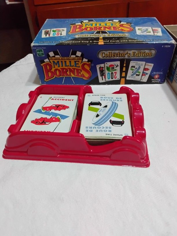 Mille Bornes Board Game 