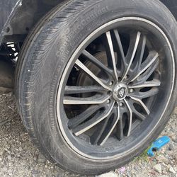 Full Set Of Tires With Rims 