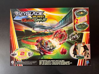 Beyblade Burst QuadDrive Interstellar Drop Beyblade Battle Playset, Set Stadium