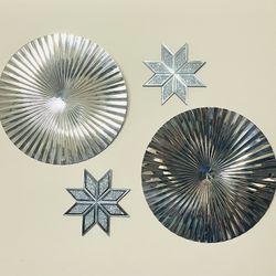 Wall Decor Set - Disks and Star 