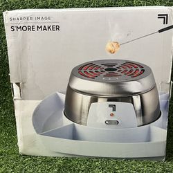 Pick up today, Sharper Image S’More Maker in great condition.