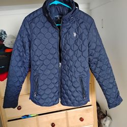 Women's Dark Blue Polo Jacket