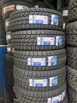 Lt 245/75r16 lion sport at installation and balance include