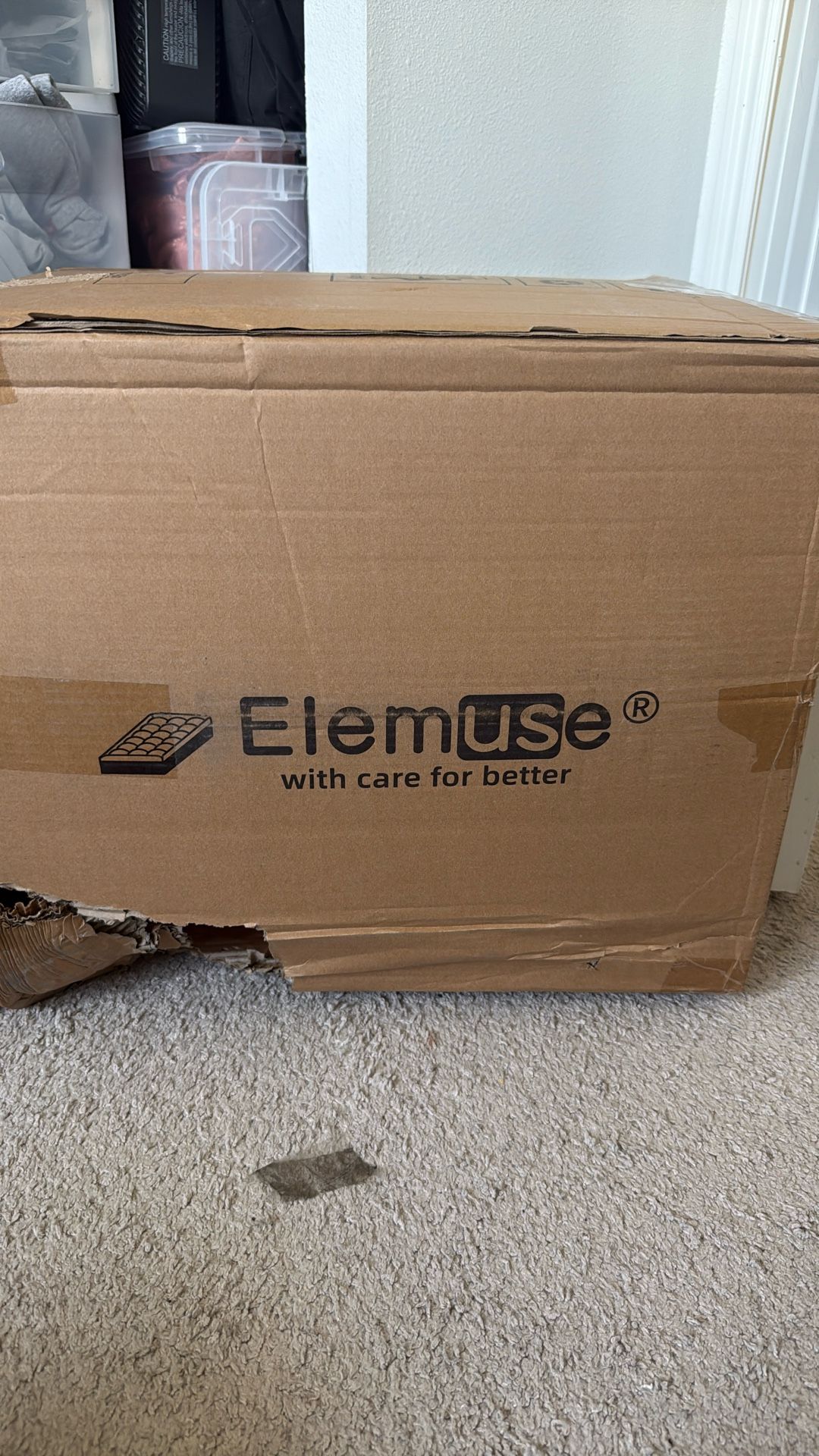 Brand New Full Memory Foam Mattress Top And Body Pillow