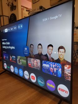 55" Sony Google Android smart tv 4k basically new 2025 manifactured. Great quality pic no scratch & come with original remote