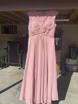 Dusty Rose Formal Dress