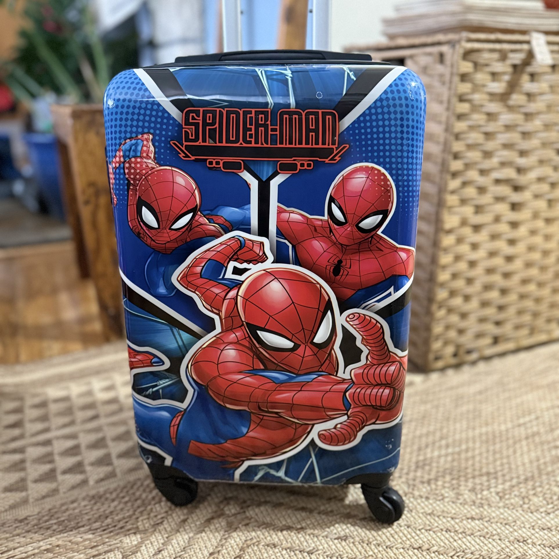 Spiderman Carry On Hard She’ll Perfect Condition