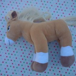 Build A Bear Palomino Plush Pony Spirit Horse & Hearts Riding Club